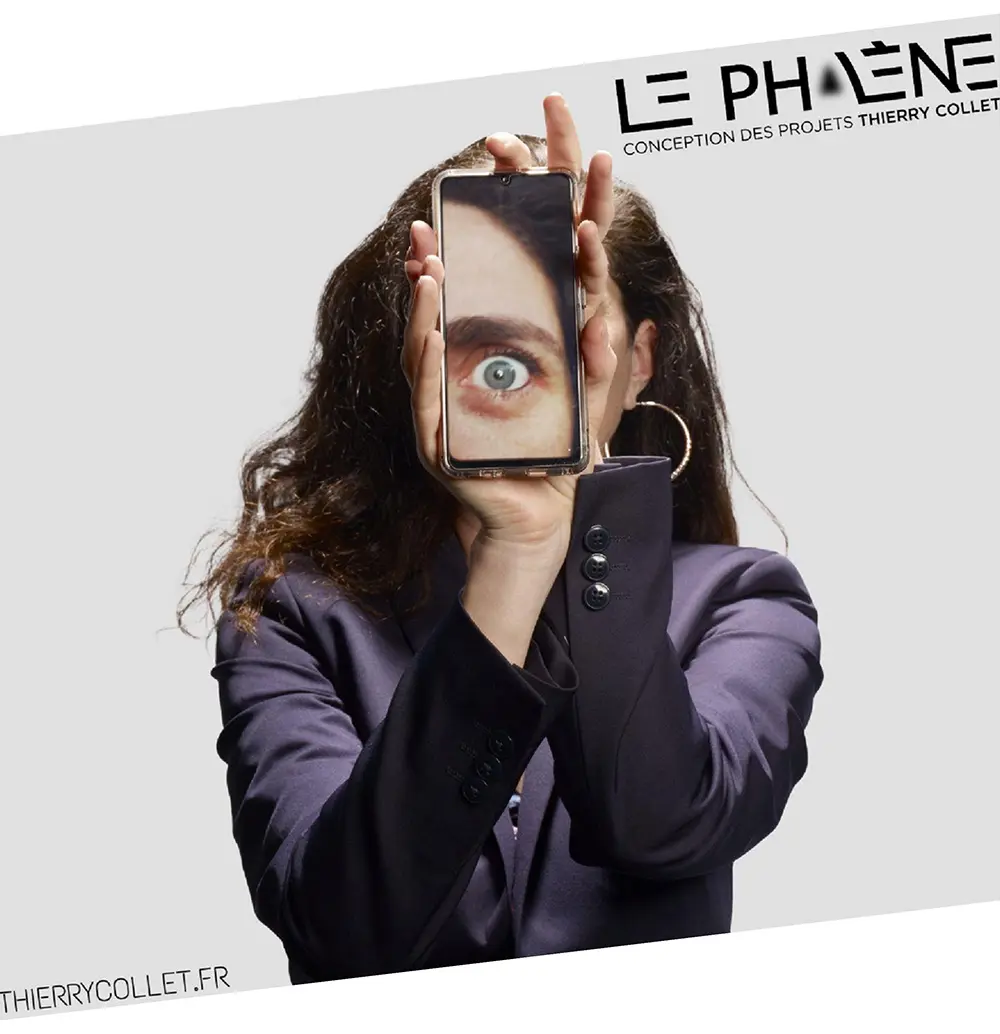 Affiche du spectacle "Je clique donc je suis"